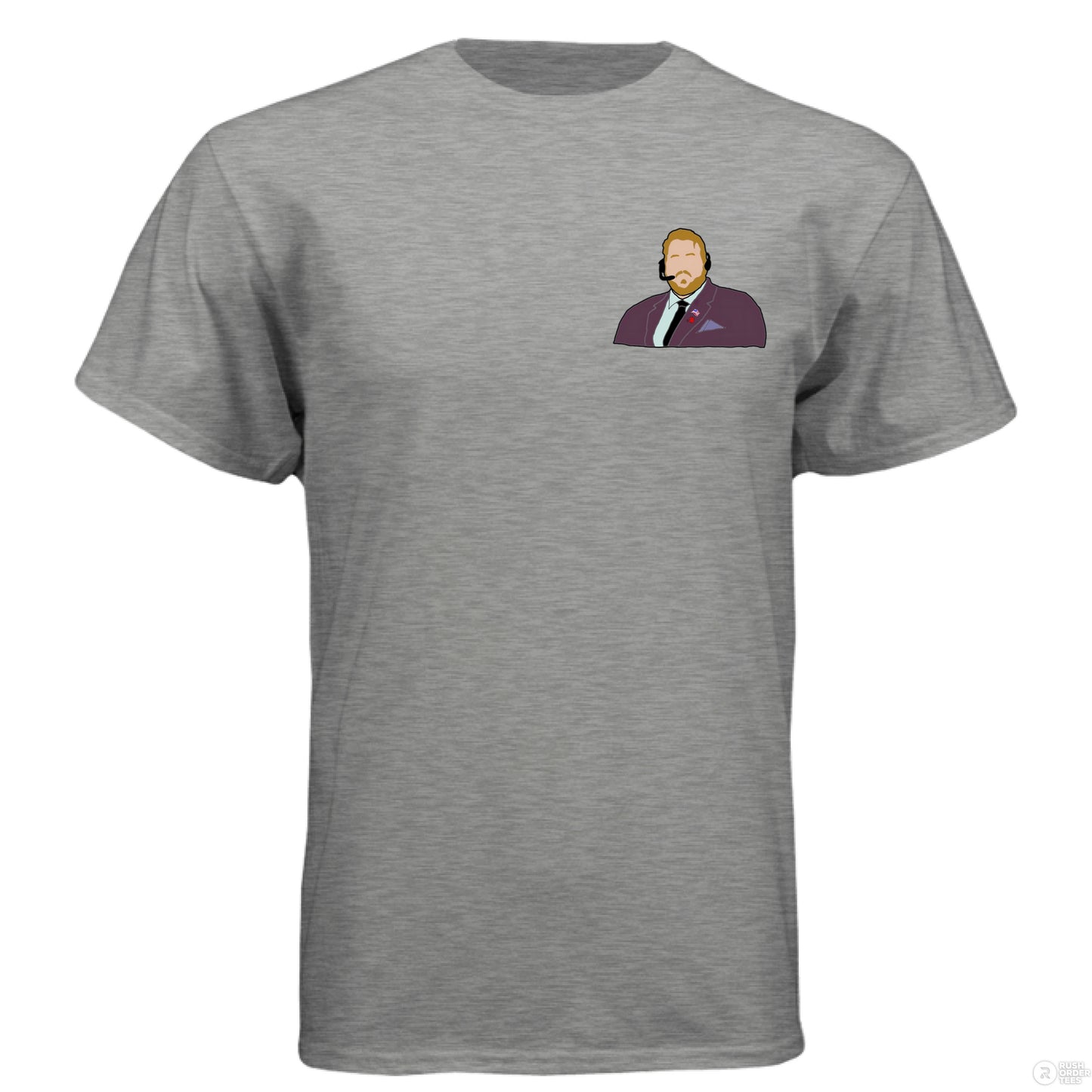 Dark Heather Grey (60/40) - FRONT